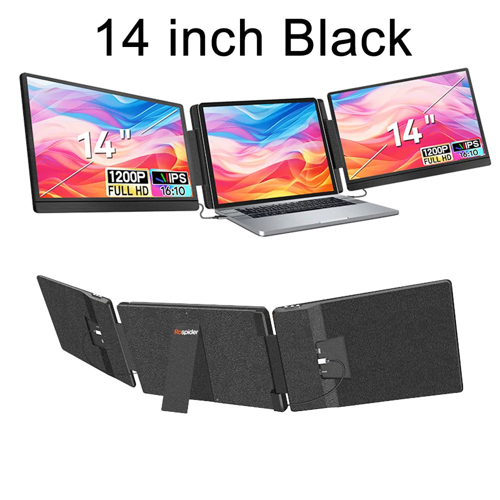 Monitor Portátil Gaming Visture | FHD IPS | 14"/15.6"/16" | Dual/Triple Pantalla | Extensor Laptop