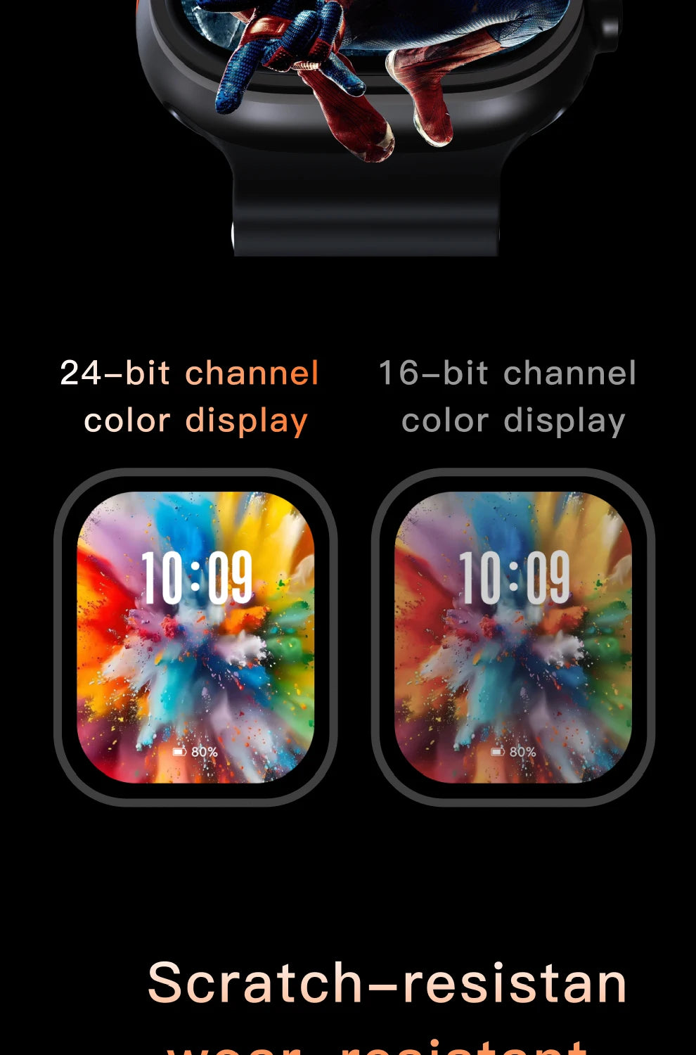 Smartwatch H26 Series | AMOLED | Pro, Ultra, Mini | IP67 | Negro/Plata