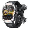 Smartwatch GT55 | AMOLED 2.1" | NFC, GPS, IP67 | +100 Modos Deporte | Negro/Plata