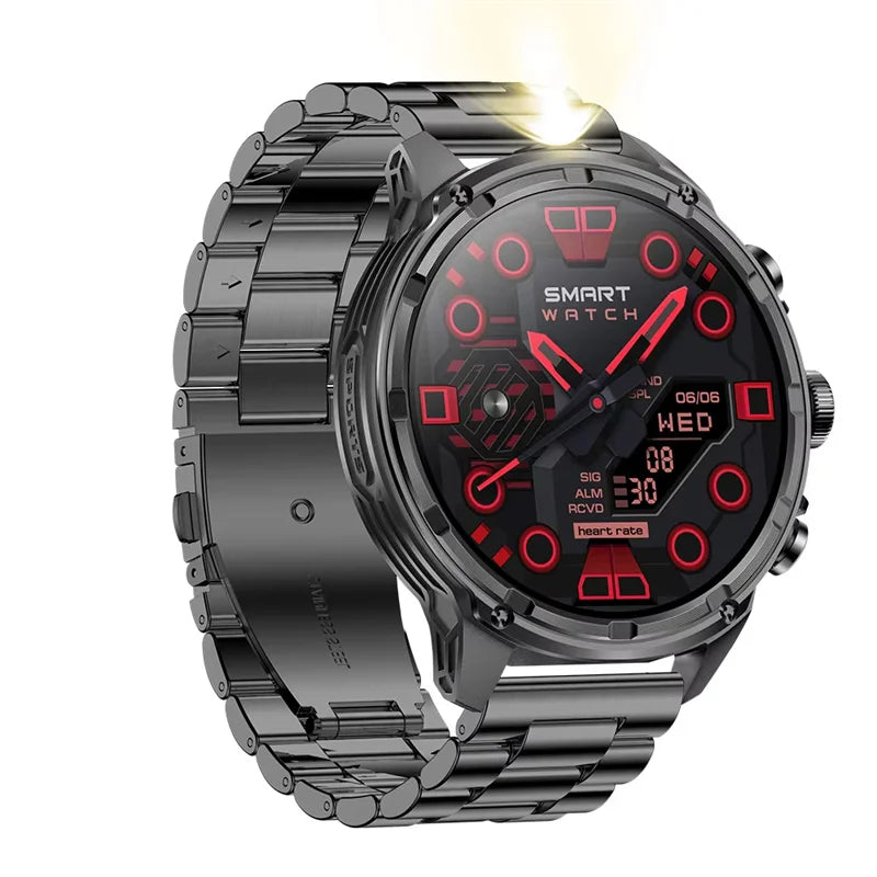 Smartwatch V99 | IPS 1.85" | Linterna | IP67 | +100 Modos Deporte | Negro/Gris/Naranja/Plata