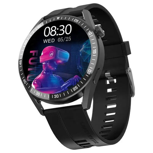 2025 WH8-B Smart Watch AMOLED Silica Gel Heart Rate Monitoring Multi-Sport Modes BT Calling DIY Dial-Activity Fitness Tracker