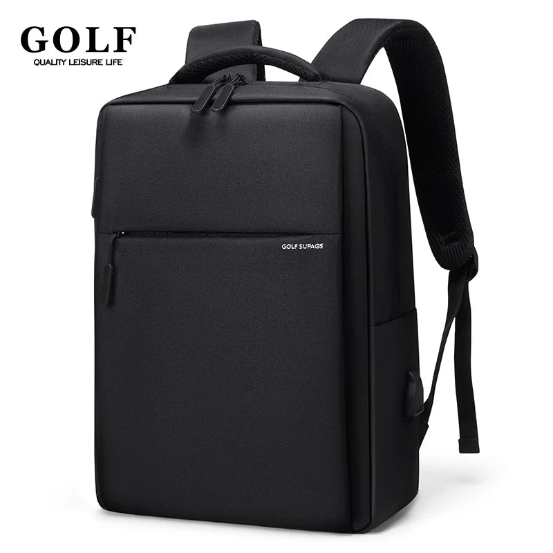 Mochila GOLF Portátil 15.6" | Impermeable | Puerto USB | 15L | Negocios y Viajes