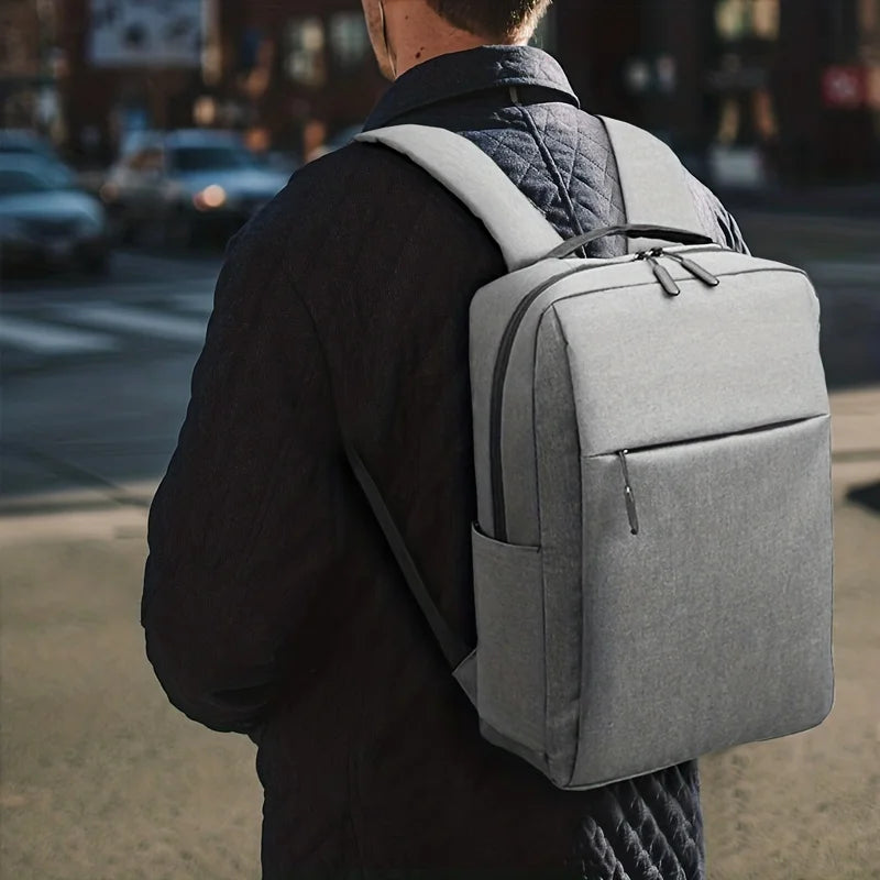 Mochila Portátil 16" | Resistente al Agua | Puerto USB | 20L | Negro/Gris/Azul/Rojo