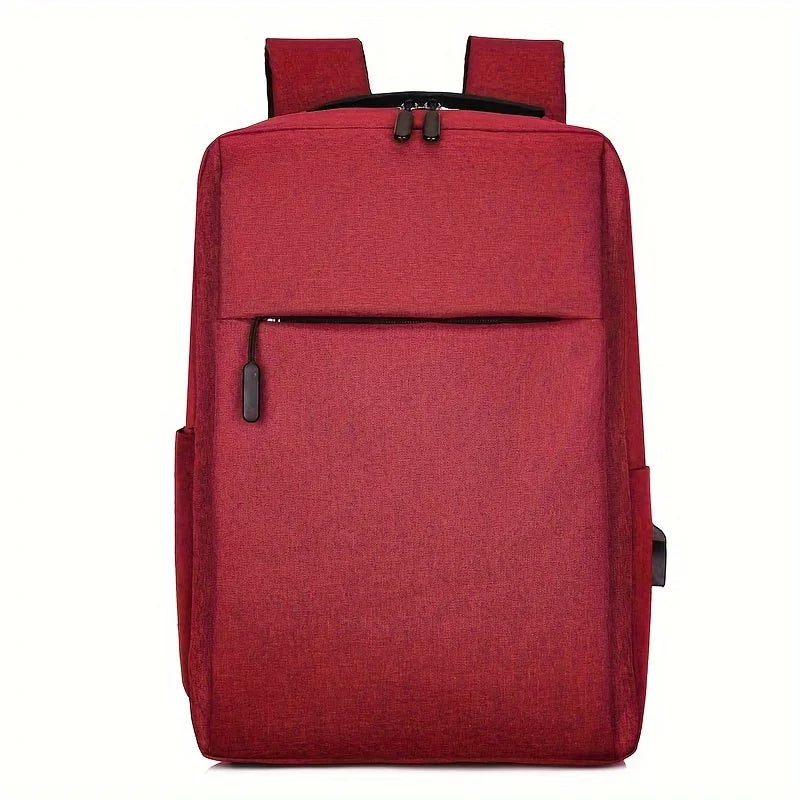 Mochila Portátil 16" | Resistente al Agua | Puerto USB | 20L | Negro/Gris/Azul/Rojo