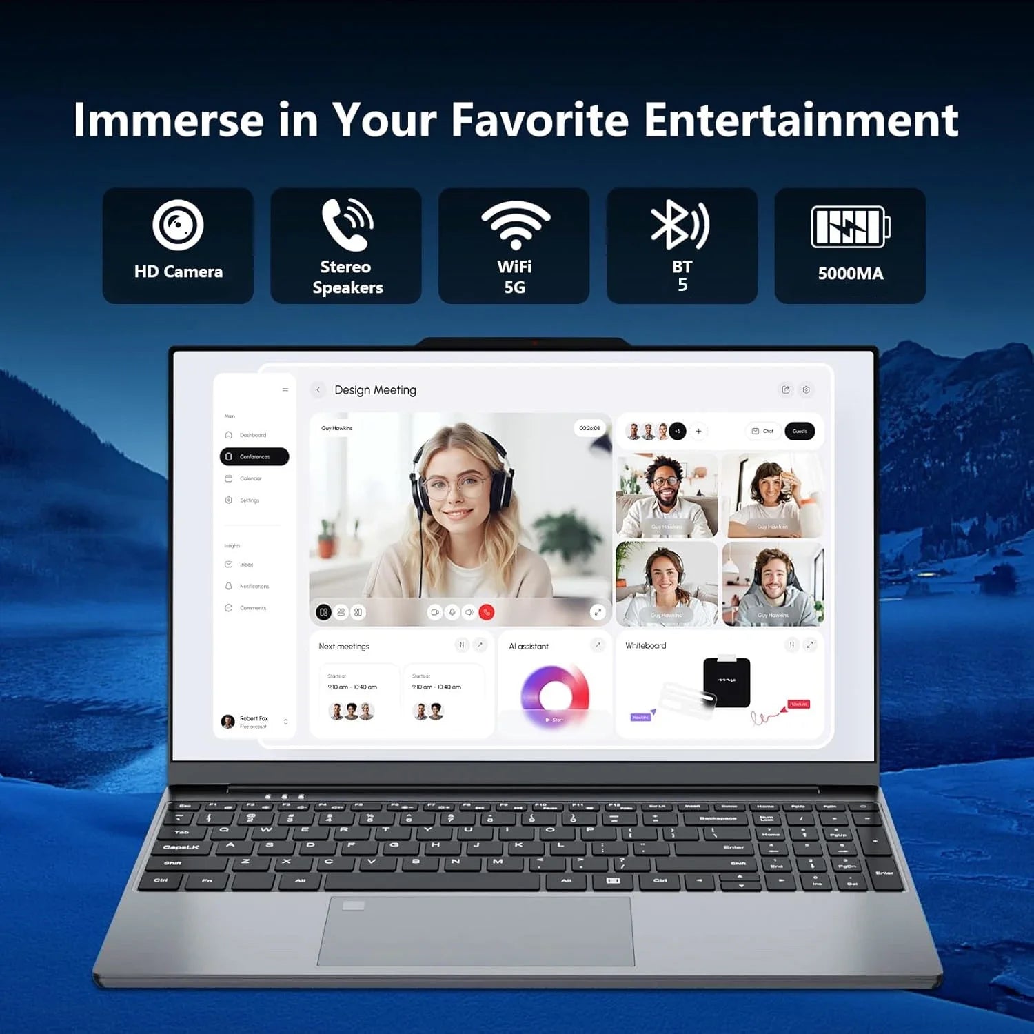 Laptop 15.6" Intel Core i9 9900U | 16GB RAM | 256GB-2TB SSD | Pantalla 4K | Windows 11